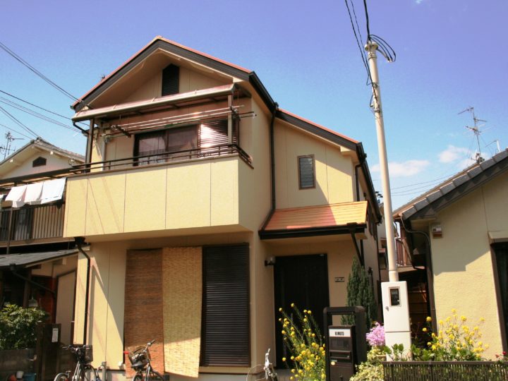 大阪府交野市 K様邸 外壁塗装工事
