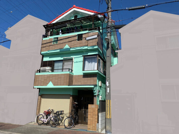 大阪市住吉区　O様邸　外壁塗装・屋根塗装工事