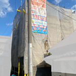 K様邸_足場完成2／大阪市住吉区・東住吉区の外壁･屋根塗装専門店　ペイントプロ