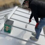A集会所様屋根塗装工事　屋根塗装